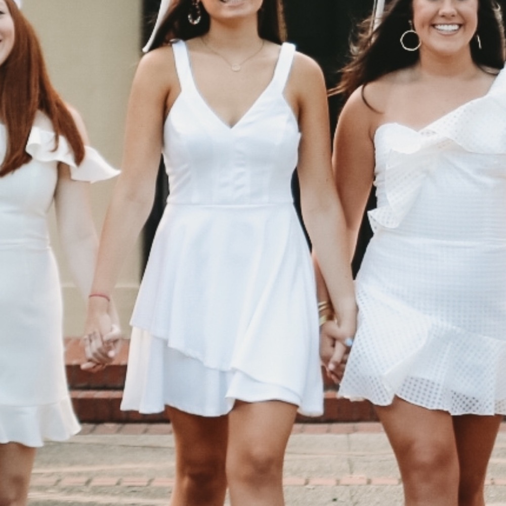 Simple White Dress